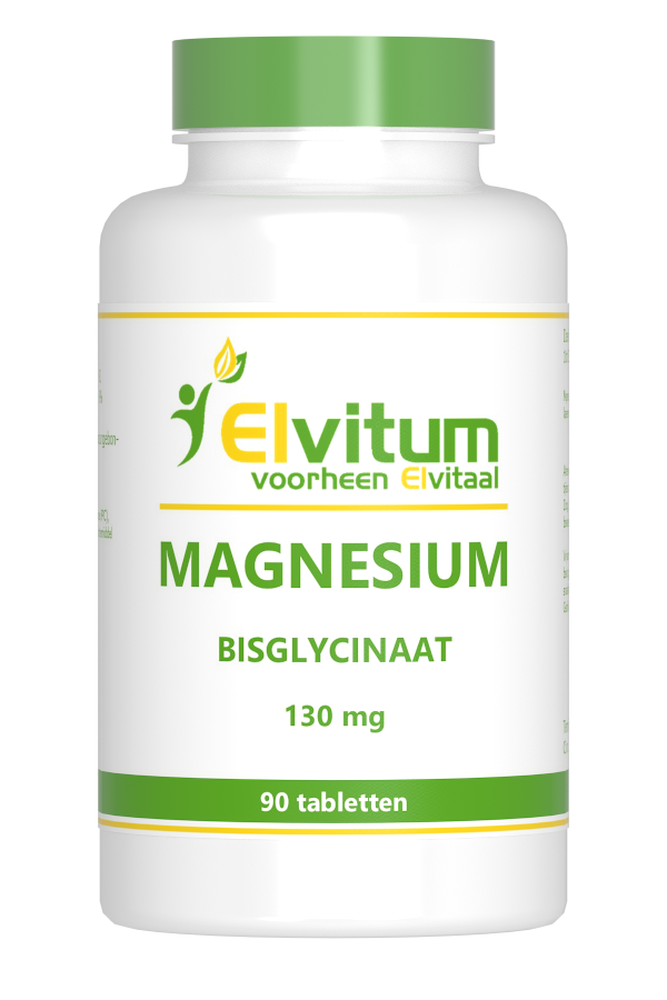 Elvitum Magnesium Bisglycinaat 130mg Tabletten