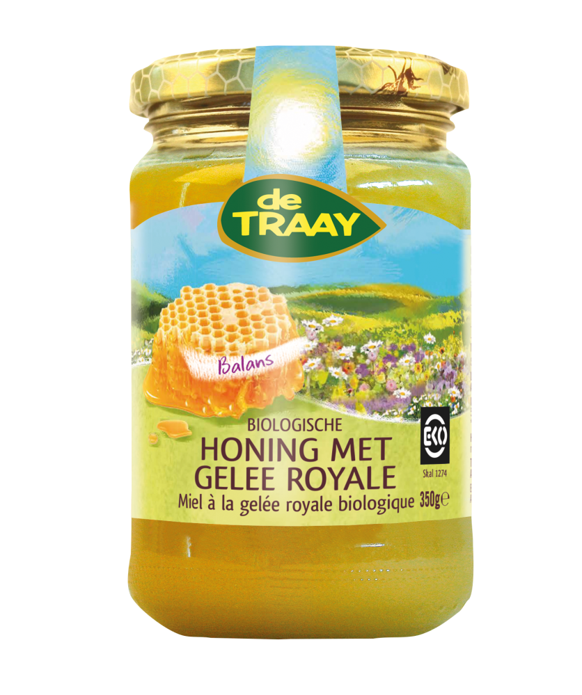 De Traay Honing Met Gelee Royale Biologisch