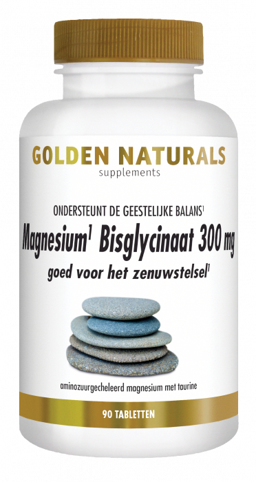 Golden Naturals Magnesium Bisglycinaat Tabletten