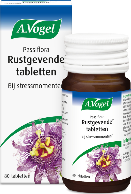 Passiflora rustgevende tabletten 80 stuks