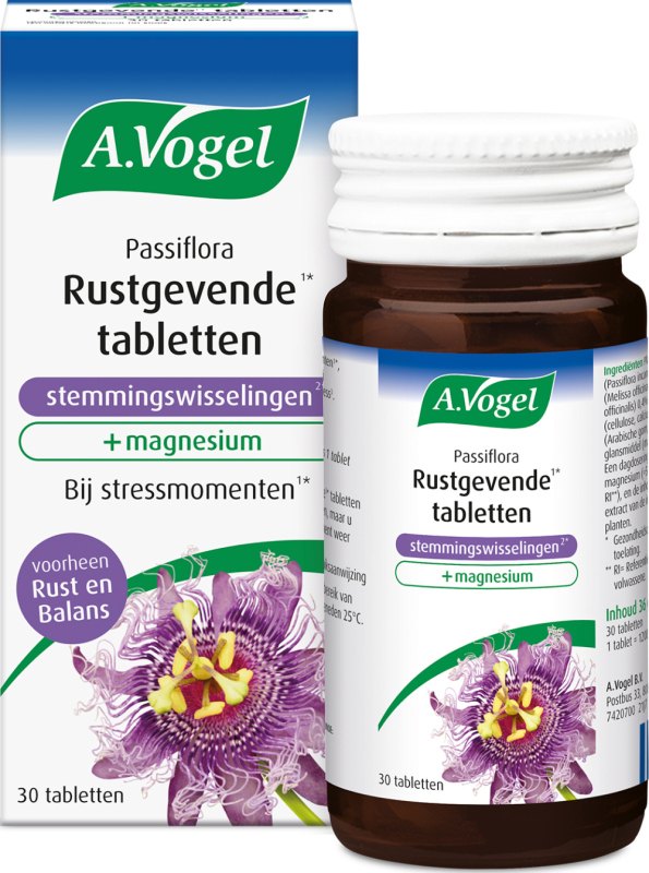 Passiflora stemmingswisselingen tabletten 30 stuks