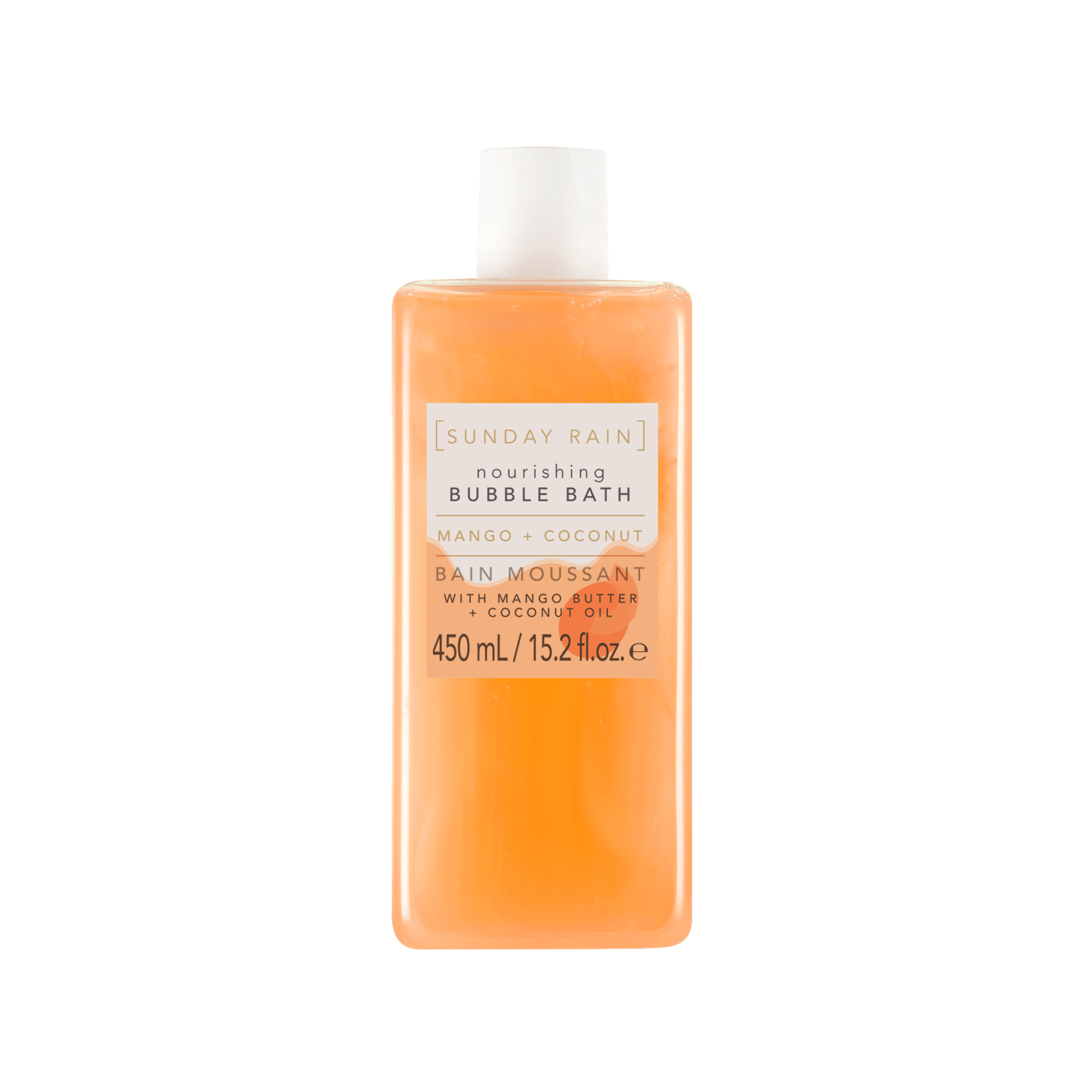 Sunday Rain Bubble Bath Mango + Coconut 450 ml