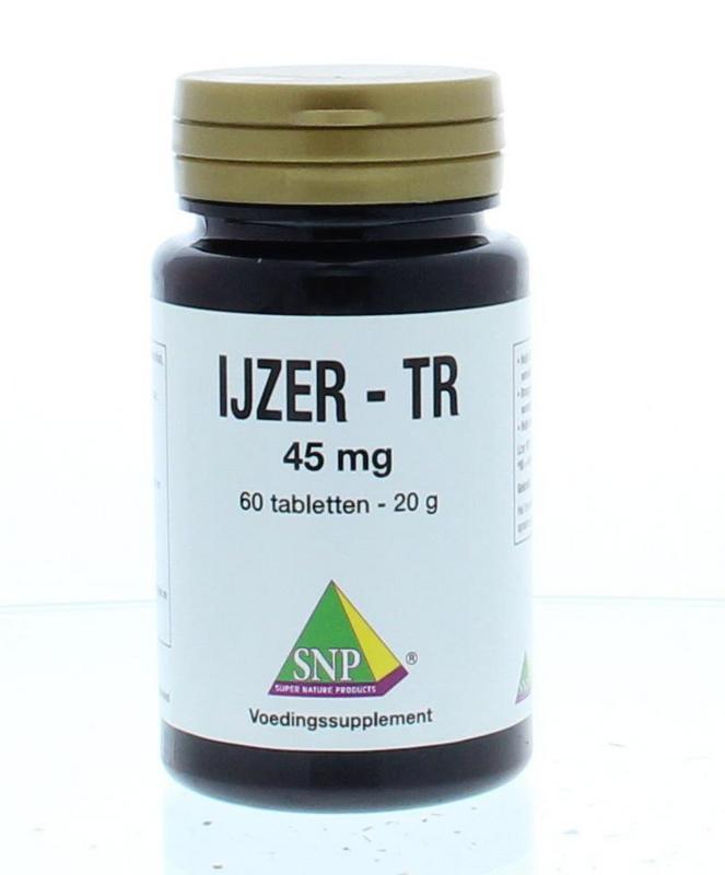 SNP Ijzer 45 mg tr 60 Capsules