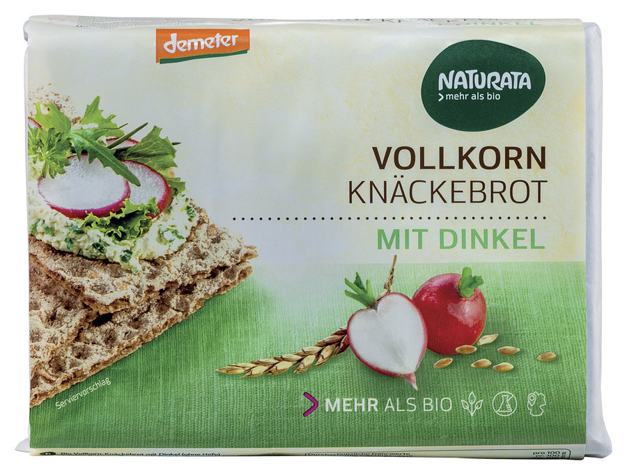 Volkoren Knäckebröd Spelt Biologisch