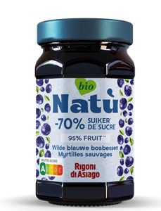 Nat&ugrave; Biologische Wilde Blauwe Bosbessenjam