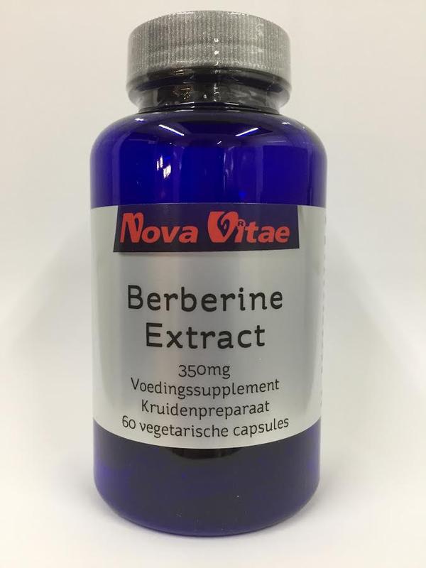 Nova Vitae Berberine hci extract 350 mg 60 capsules