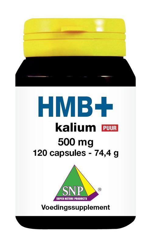 Hmb+ kalium 500 mg puur 120 Capsules
