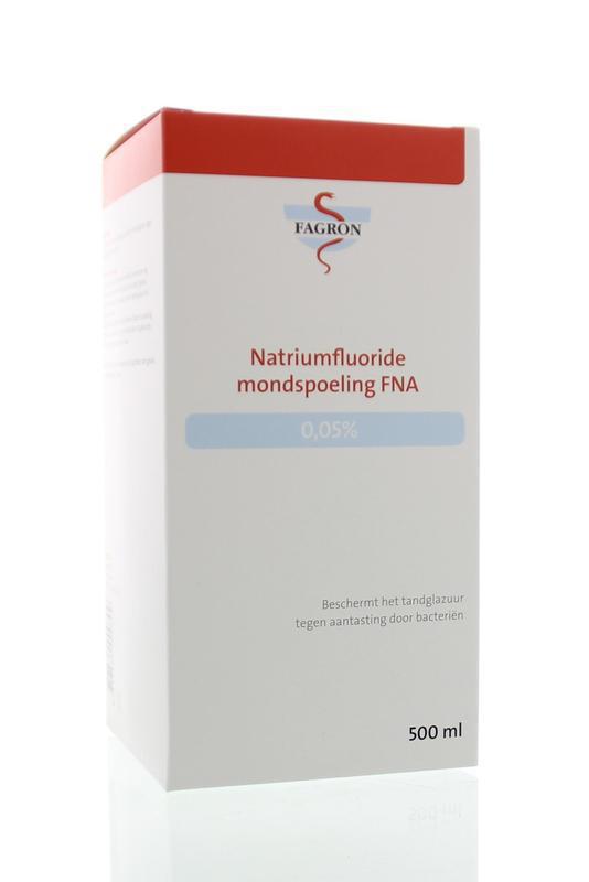 Natriumfluoride mondspoeling 0.05% 500ml