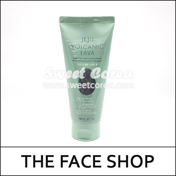 The Face Shop [] (hpL) Jeju Volcanic Lava Deep Pore-Cleansing Foam Scrub 140ml
