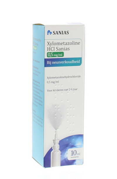 Xylometazoline hci 0.50 mg spray 10ml
