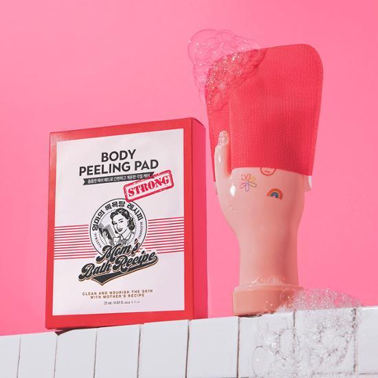 MOMS BATH RECIPE RECEPT VOOR BADMOEDERS Lichaamspeeling Pad 1P (2 opties om te kiezen) Strong