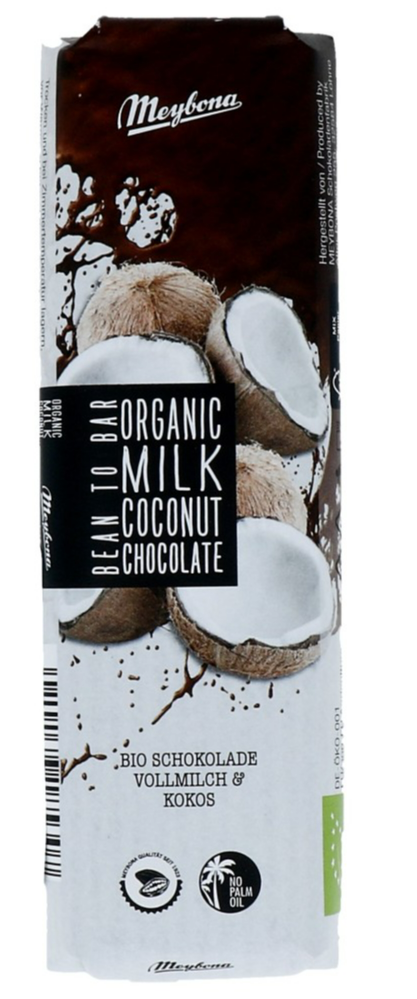 Organic Milk Coconut Chocolate Bar