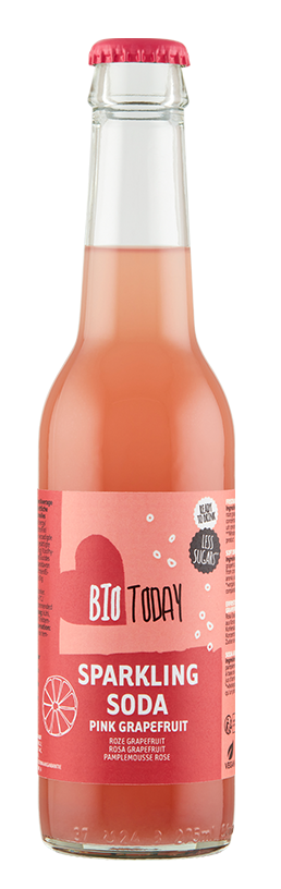 Sparkling Soda Pink Grapefruit