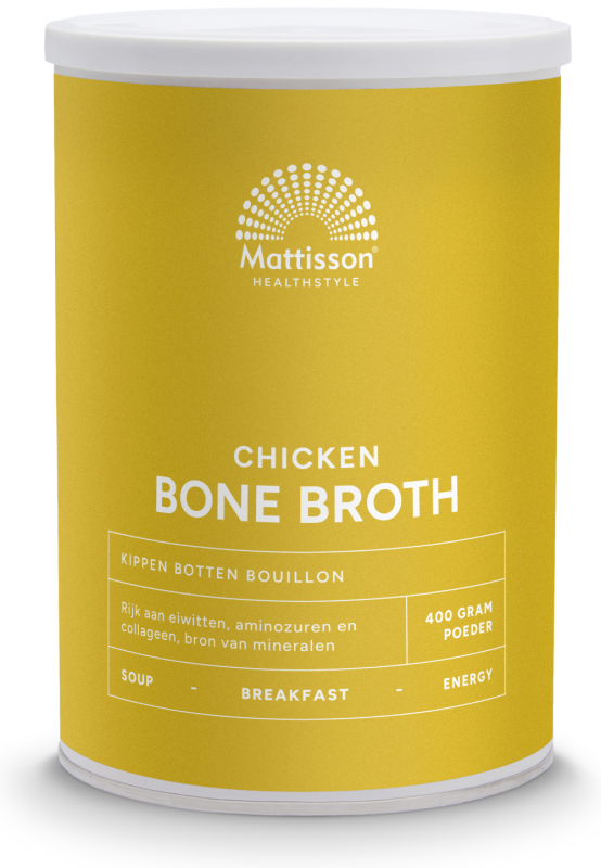 Chicken bone broth - botten bouillon kip 400 gram