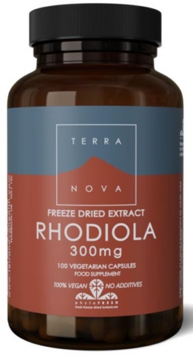 Terranova Rhodiola 300 mg 100 Vegan Capsules