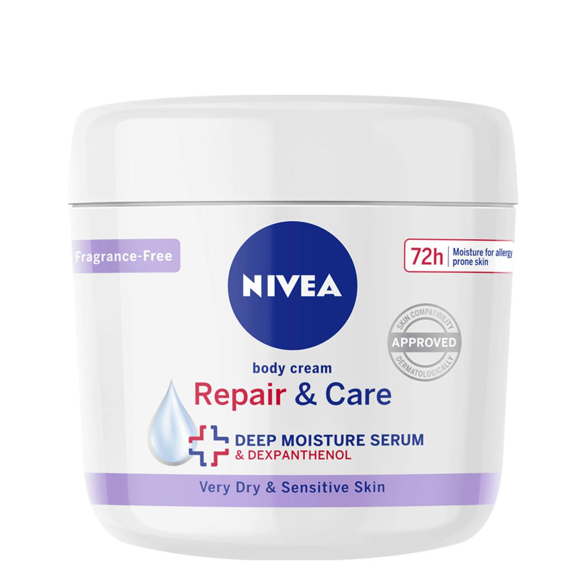 Nivea Repair & Care Body Cream 400 ml