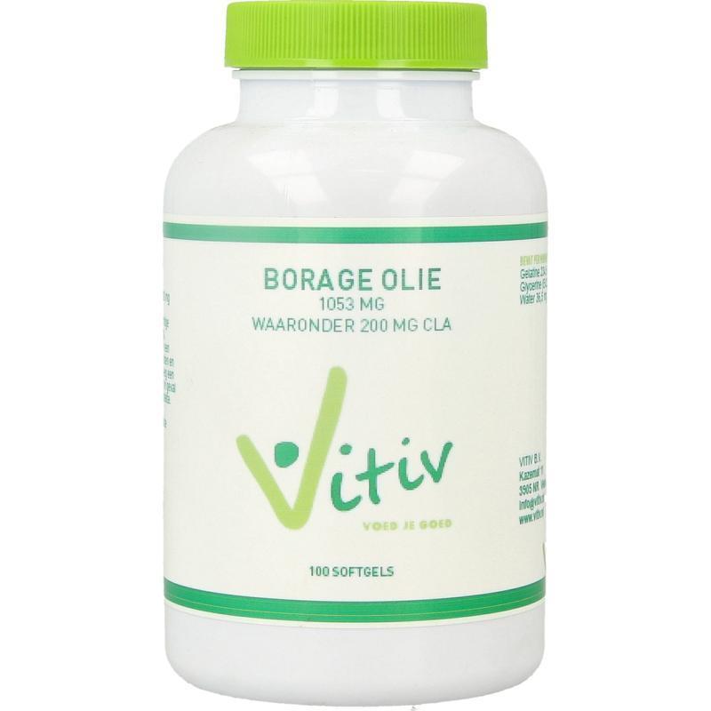 Borage olie 100 Softgels