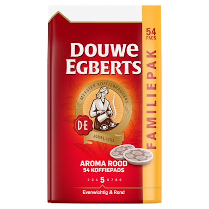 Douwe Egberts Douwe Egbert - Aroma Rood - 54 pads