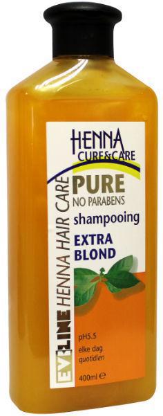 Shampoo extra blond henna cure & care 400ml