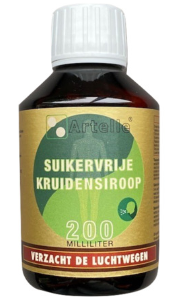 Suikervrije kruidensiroop 200 ml