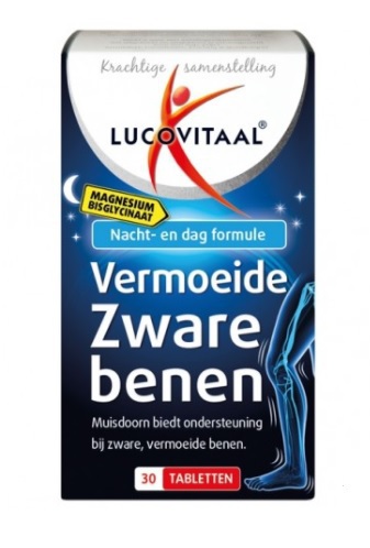 Lucovitaal Magnesium vermoeide zware benen 30 tabletten
