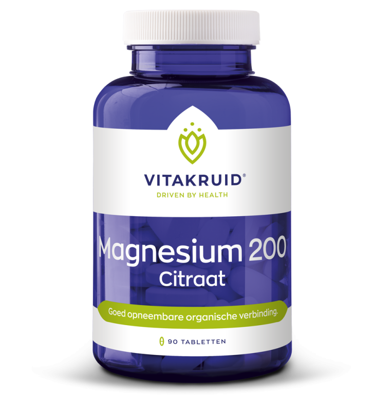 Vitakruid Magnesium 200 citraat 90 tabletten
