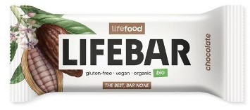 Lifebar chocolade bio raw 40 Gram