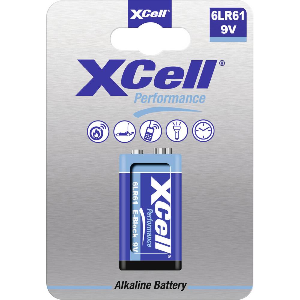 6LR61HP 9V batterij (blok) Alkaline 9 V 1 stuk(s)