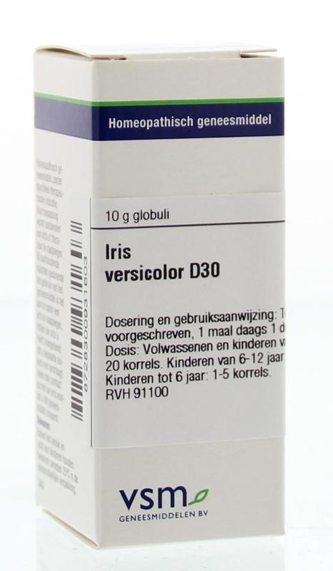 Iris versicolor d30 10g
