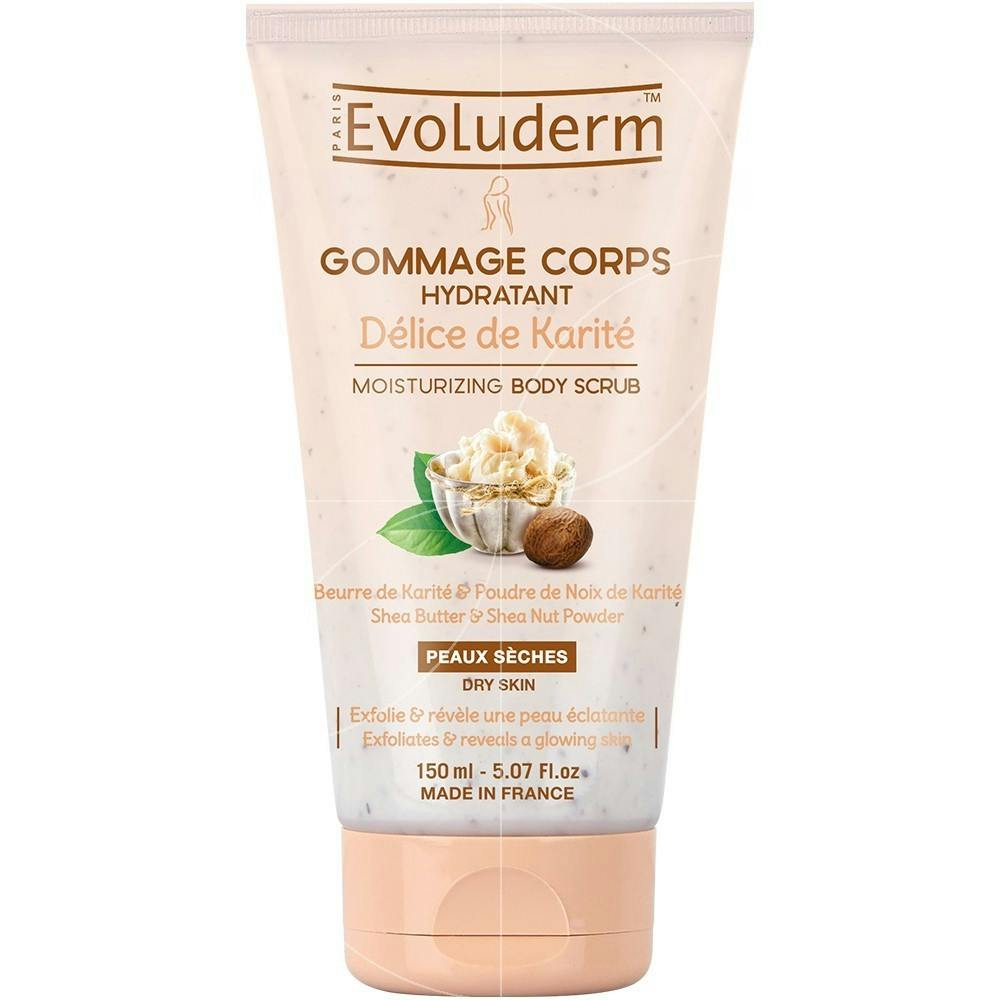 Evoluderm Shea Butter Moisturizing Body Scrub 150 ml