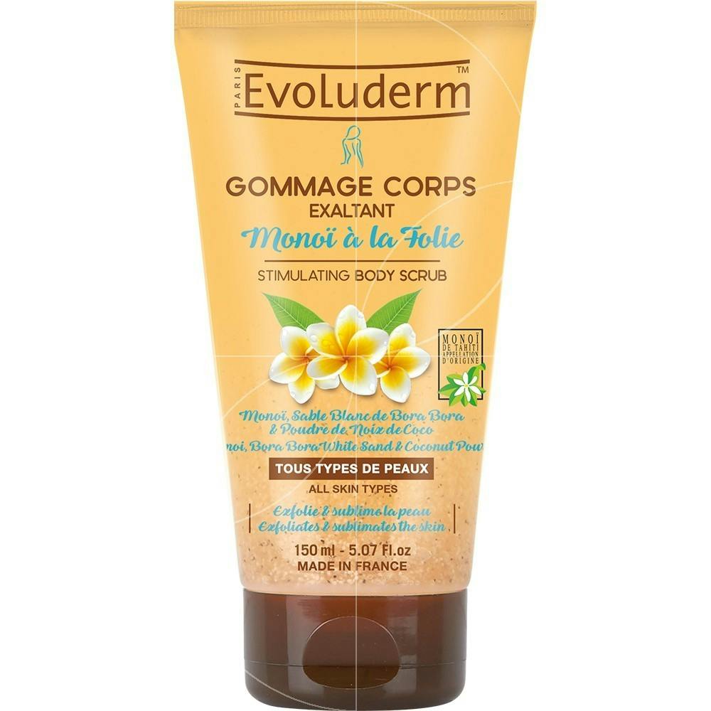 Evoluderm Monoi A La Folie Stimulating Body Scrub 150 ml