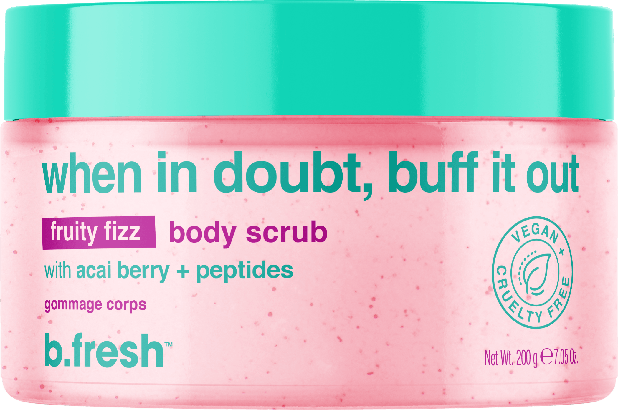 B.fresh When In Doubt Buff It Out Body Scrub 200 g
