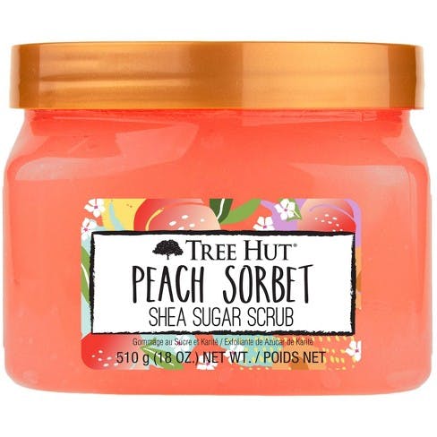 Tree Hut Shea Sugar Scrub Peach Sorbet 510 g