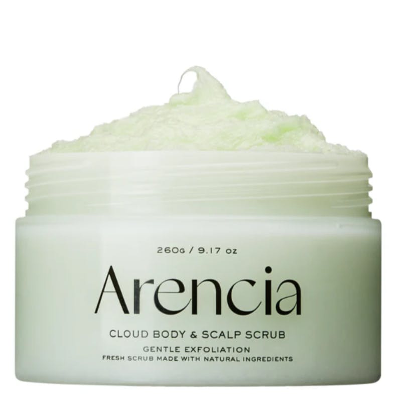 Arencia Fresh Cloud Body & Scalp Scrub Geranium & Primrose 260 g