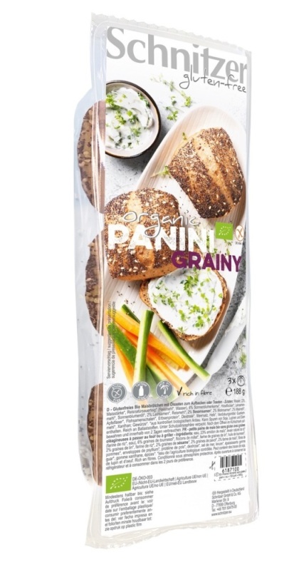 Panini grainy bio 188 Gram