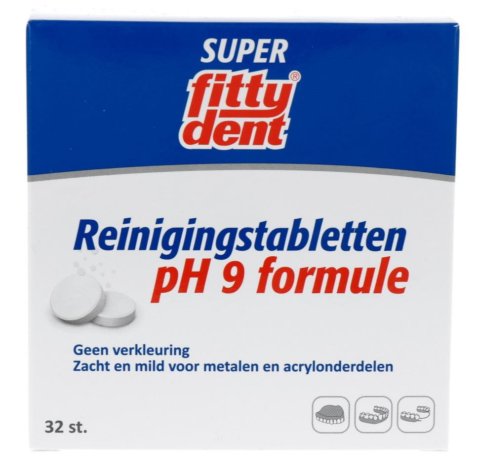 Reinigingstabletten pH 9 Formule