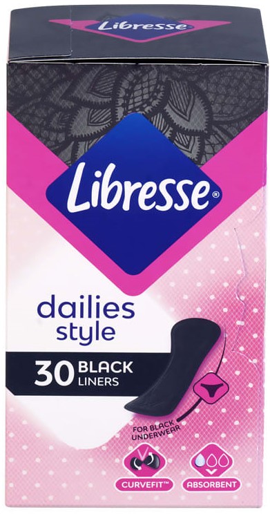 Dailies Style Inlegkruisjes Zwart