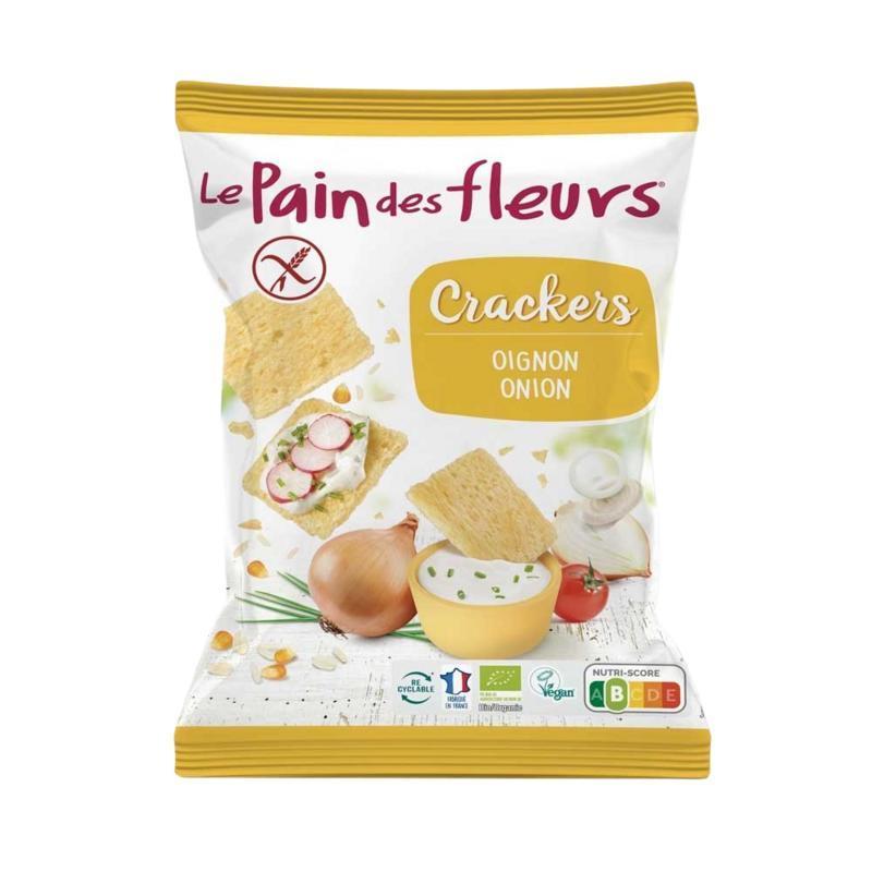 Salty snack uiencrackers glutenvrij bio 75 G