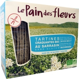 Boekweitcrackers zonder zout 150g