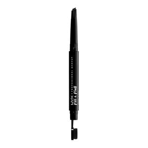 NYX Fill & Fluff Eyebrow Pomade Pencil 08 Black 0,2 g