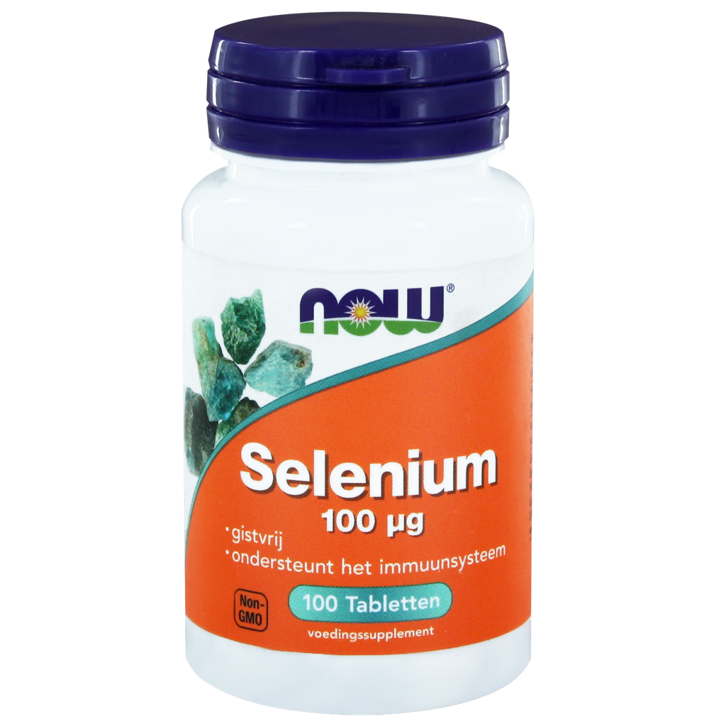 NOW Selenium 100 ℃g Tabletten 100st