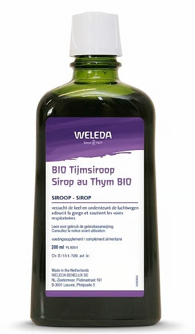 Tijmsiroop bio 200ml