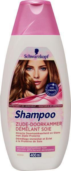 Zijde doorkammer shampoo 400ml