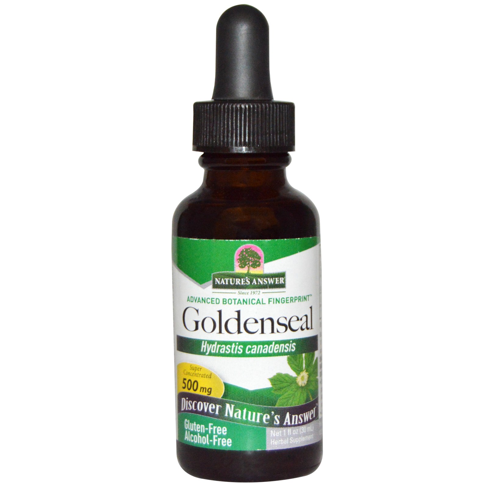 Goldenseal, Alcohol Free, 500 mg (30 ml) - Nature's Answer