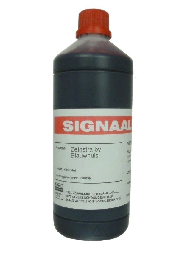 Signaalrood markering kleurstof 1 Liter