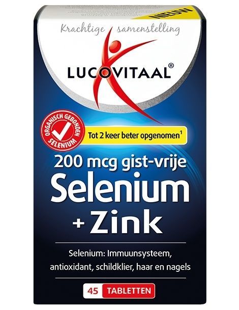 Lucovitaal Selenium zink 135 tabletten