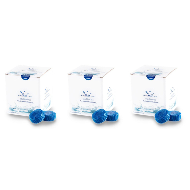 toiletblokjes 72 stuks blauw 242122150