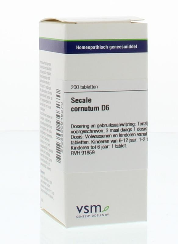 Secale cornutum d6 200tab