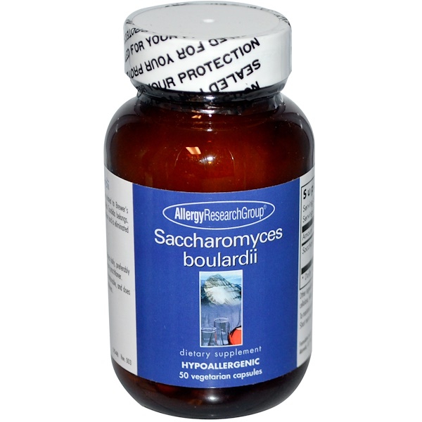 Allergy Research Group Saccharomyces Boulardii 50 Veggie Caps - 