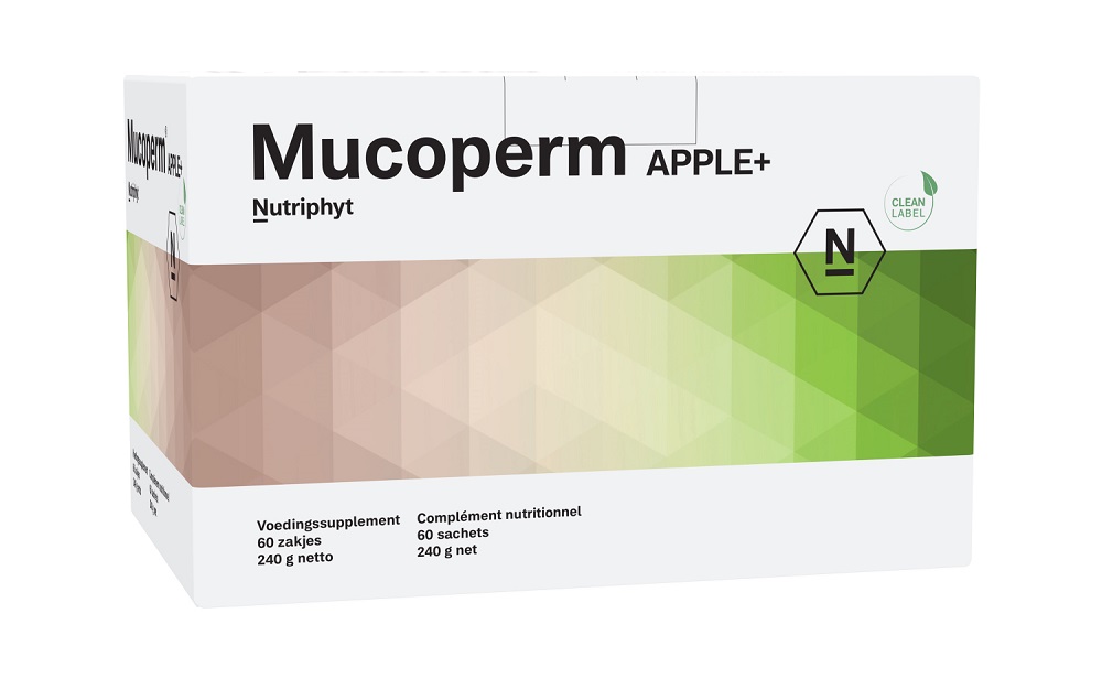 Mucoperm Apple+ Zakjes